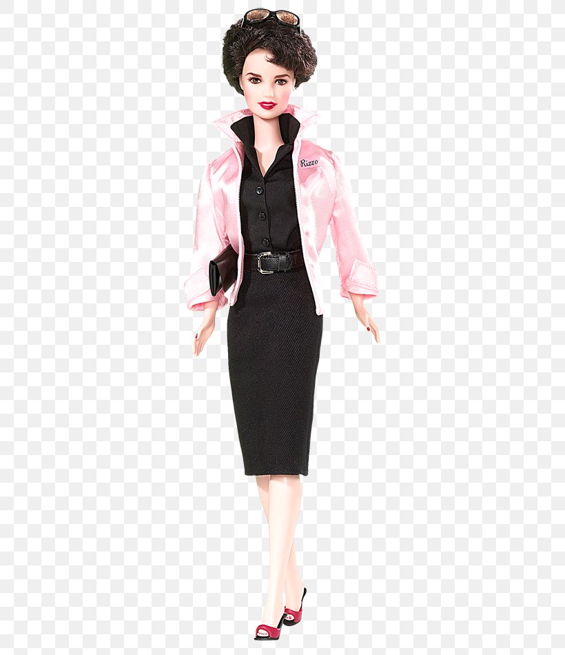 Betty Rizzo Grease Sandy Barbie Doll (Race Day) Grease Rizzo Barbie Doll (Race Day), PNG, 640x950px, Watercolor, Cartoon, Flower, Frame, Heart Download Free