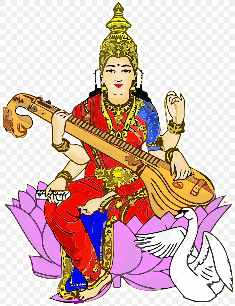 Musical Instrument String Instrument Plucked String Instruments String Instrument Indian Musical Instruments, PNG, 2476x3224px, Vasant Panchami, Basant Panchami, Indian Musical Instruments, Musical Instrument, Paint Download Free
