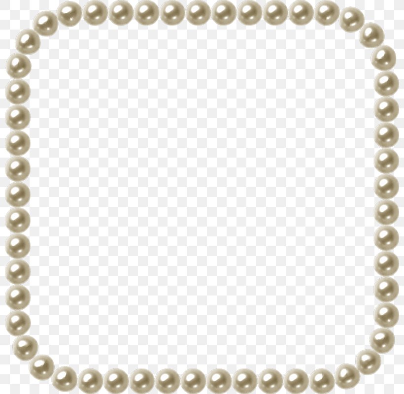 Picture Frames Pearl Gemstone Clip Art, PNG, 800x800px, Picture Frames, Body Jewelry, Chain, Digital Photo Frame, Fashion Accessory Download Free