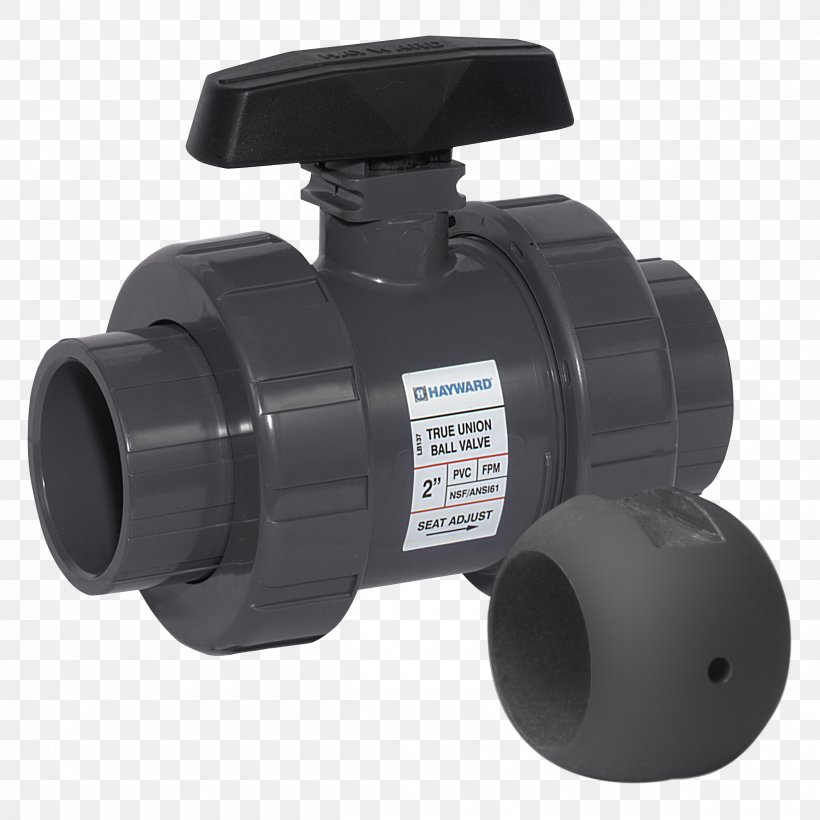 Ball Valve Thermoplastic Polyvinyl Chloride, PNG, 2400x2400px, Ball Valve, Chlorinated Polyvinyl Chloride, Flow Control Valve, Hardware, Material Download Free