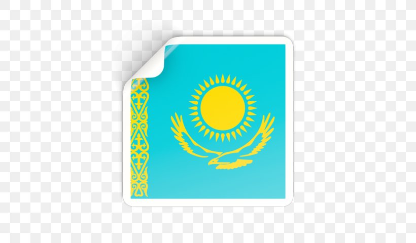 Flag Of Kazakhstan Gallery Of Sovereign State Flags Flag Of Samoa, PNG, 640x480px, Flag Of Kazakhstan, Aqua, Brand, Country, Flag Download Free