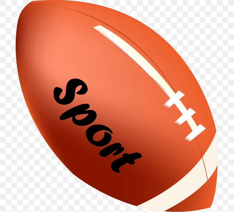 Football Sport, PNG, 709x744px, Football, American Football, Orange, Rugby Football, Sport Download Free