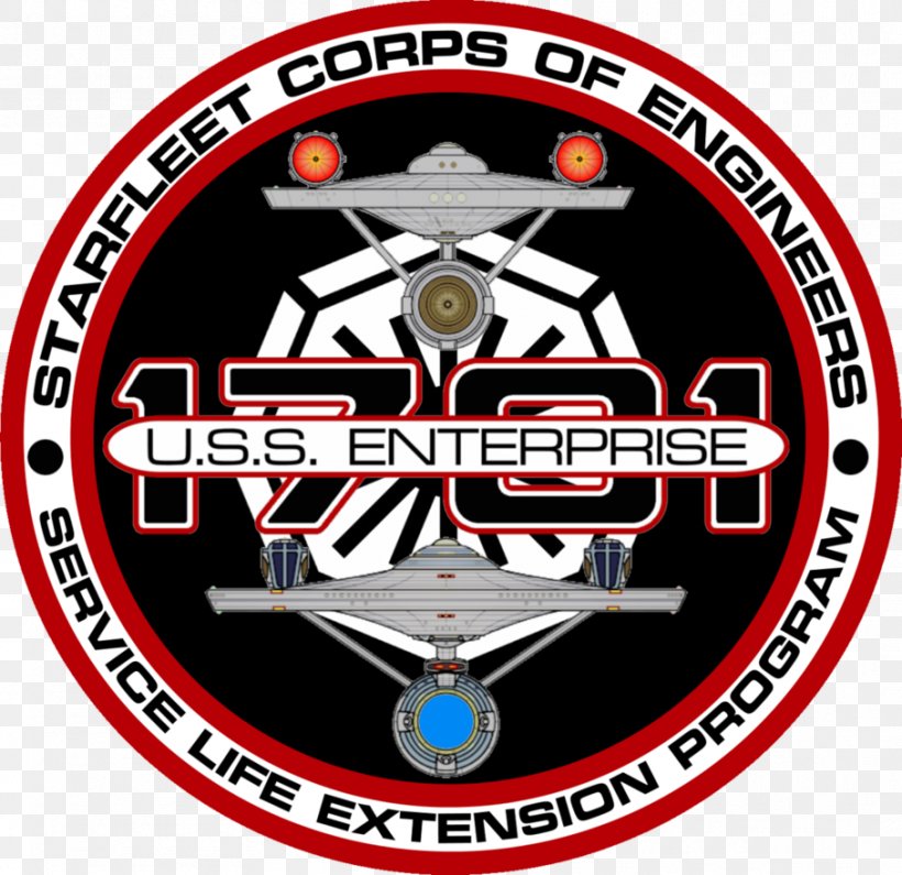 Starship Enterprise Star Trek USS Enterprise (NCC-1701) United States Navy, PNG, 908x881px, Starship Enterprise, Badge, Brand, Emblem, Enterprise Download Free