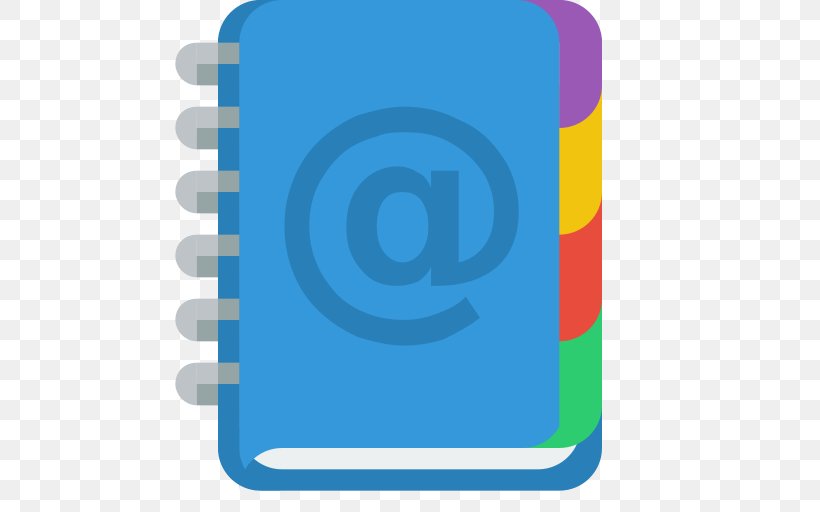 Address Book Information, PNG, 512x512px, Address Book, Address, Blue, Book, Brand Download Free