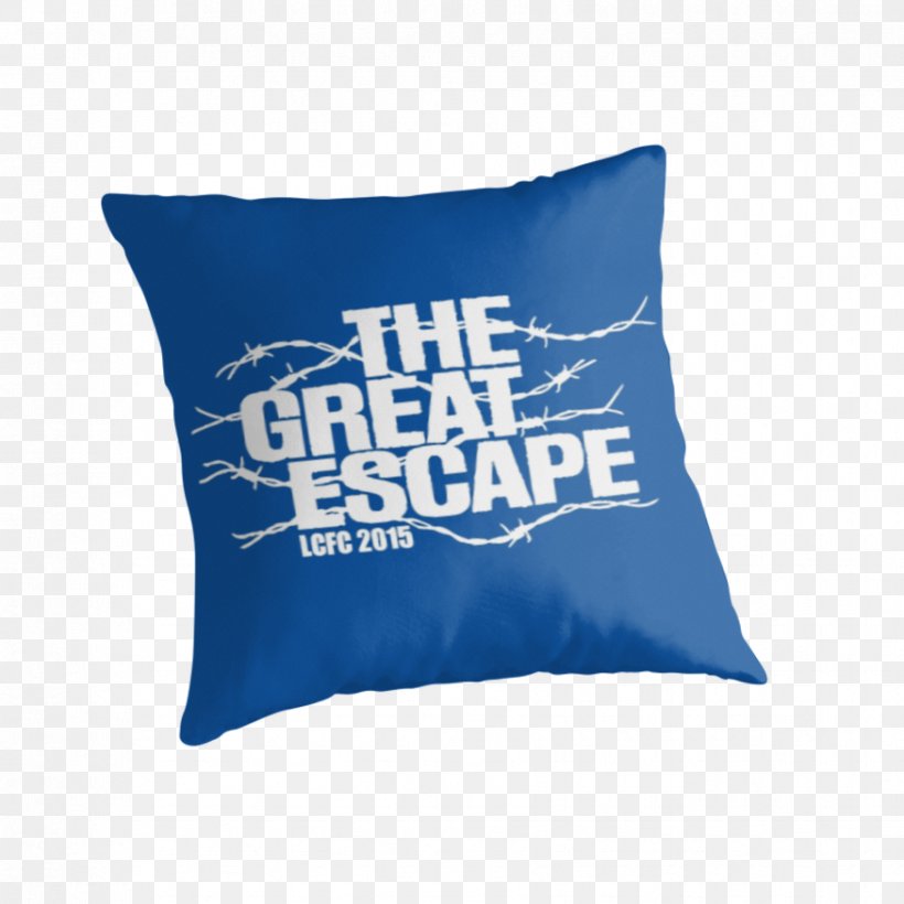 Film Poster Cushion The Great Escape Pillow, PNG, 875x875px, Film Poster, Blue, Cushion, Film, Great Escape Download Free