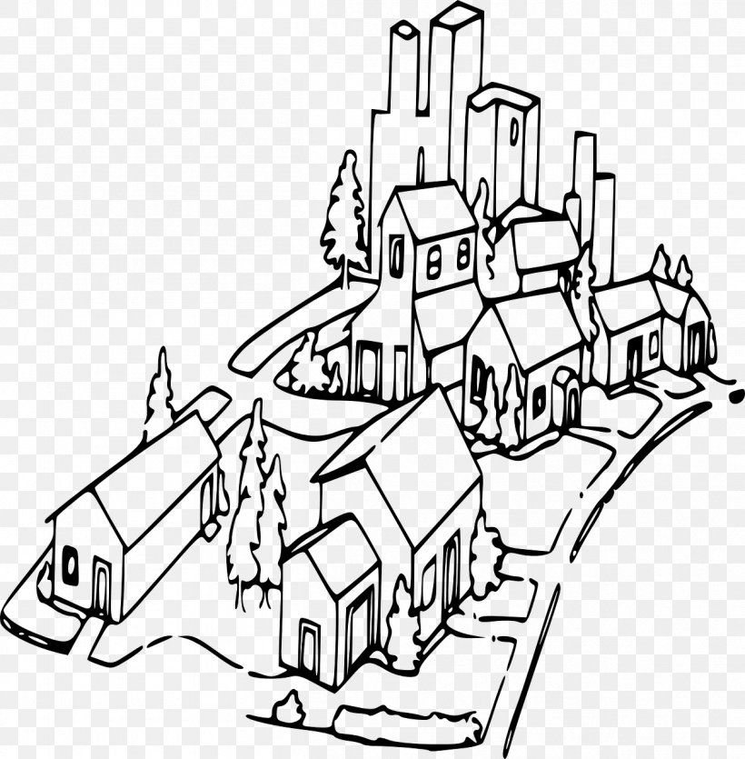 Neighbourhood Suburb Clip Art, PNG, 1257x1280px, Neighbourhood, Area, Artwork, Black And White, Block Party Download Free
