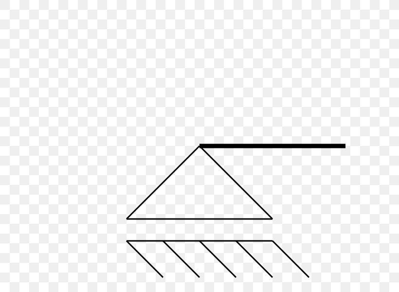 Triangle Point White, PNG, 600x600px, Triangle, Area, Black, Black And White, Diagram Download Free