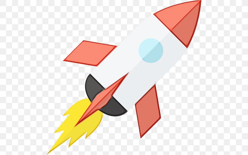 Cartoon Rocket, PNG, 512x512px, Rocket, Fin, Orange, Paper, Spacecraft Download Free