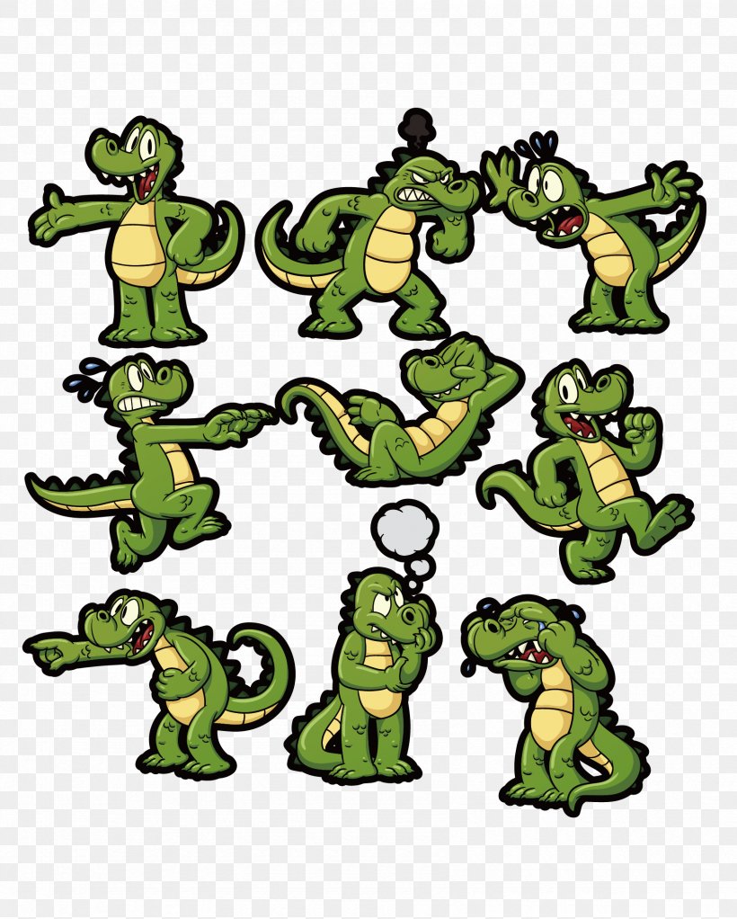 Crocodile Clip Art, PNG, 1690x2107px, Crocodile, Amphibian, Animation, Art, Cartoon Download Free