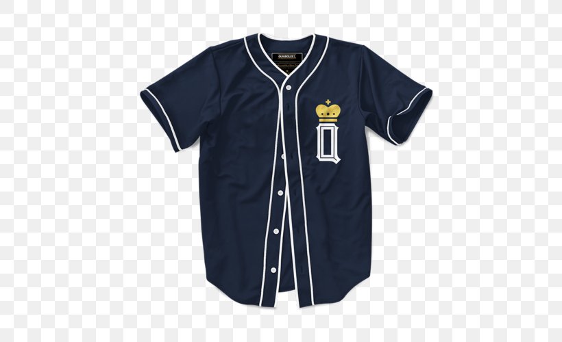 T-shirt Hoodie Jersey Sleeve Baseball Uniform, PNG, 500x500px, Tshirt, All Over Print, Baseball Uniform, Blue, Clothing Download Free