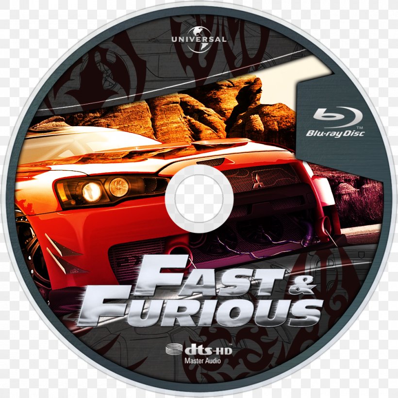 Blu-ray Disc The Fast And The Furious DVD Film Television, PNG, 1000x1000px, Bluray Disc, Automotive Design, Brand, Compact Disc, Dvd Download Free