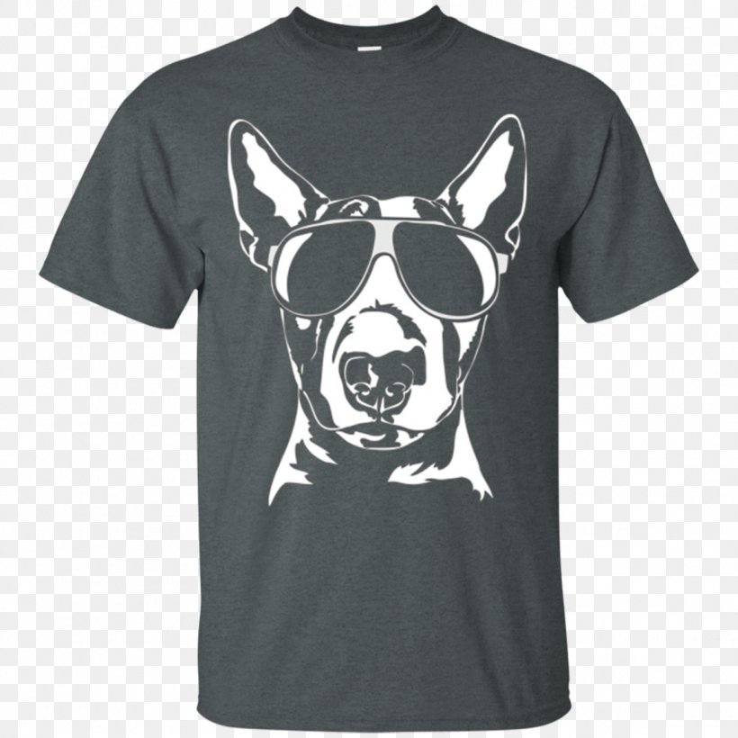 Bull Terrier T-shirt Pit Bull Hoodie Sleeve, PNG, 1155x1155px, Bull Terrier, Active Shirt, Black, Bluza, Brand Download Free