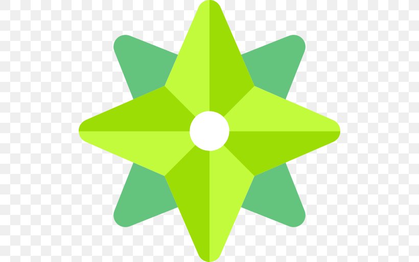 Green Clip Art Symmetry Automotive Wheel System Symbol, PNG, 512x512px, Green, Automotive Wheel System, Star, Symbol, Symmetry Download Free