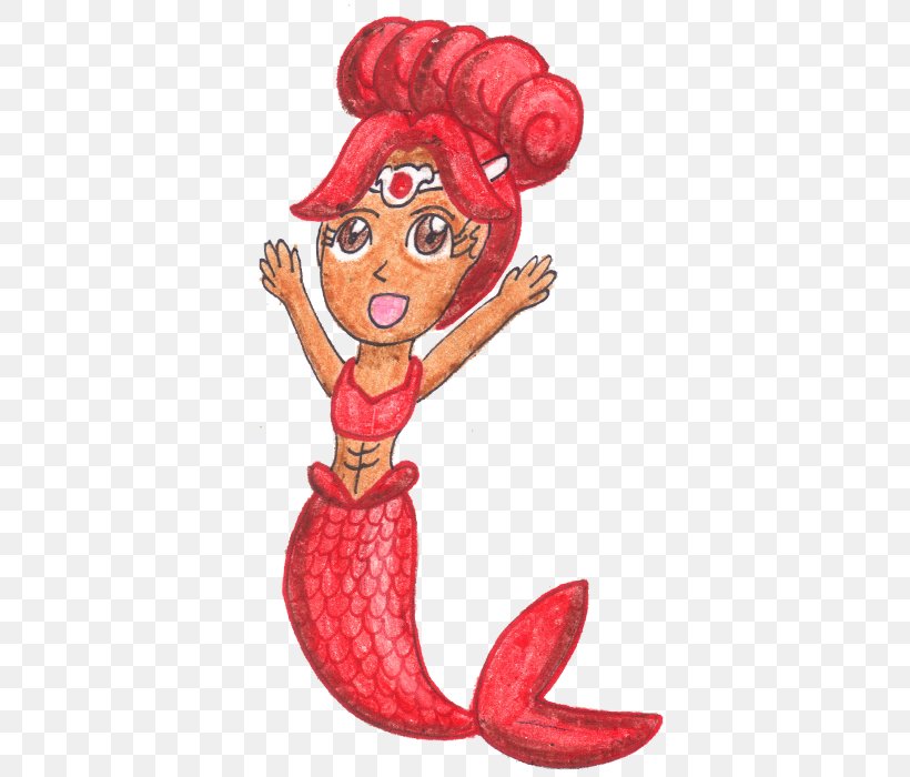 Mermaid Animated Cartoon Finger, PNG, 500x700px, Mermaid, Animated Cartoon, Art, Cartoon, Fictional Character Download Free