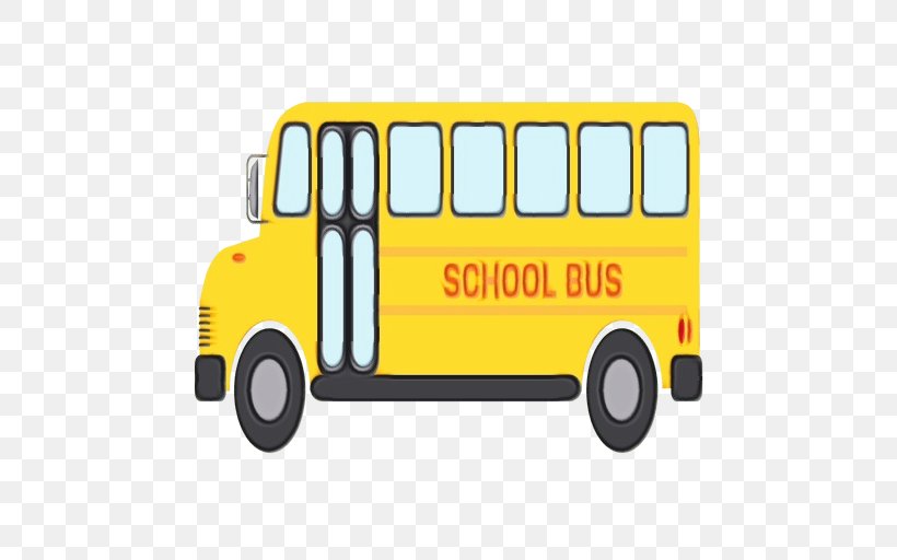 School Bus Cartoon, PNG, 512x512px, Watercolor, Bus, Car, Fulltime School, Kindergarten Download Free
