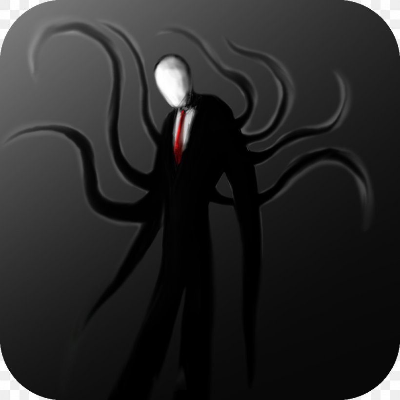 Slenderman Slender: The Eight Pages Call From Santa Claus Character App Store, PNG, 1024x1024px, Slenderman, App Store, Call From Santa Claus, Character, Fiction Download Free