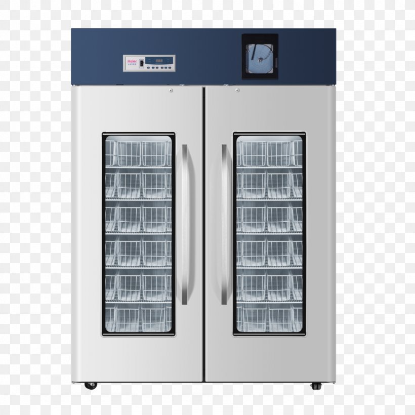 Refrigerator Haier Freezers Blood Bank Laboratory, PNG, 1024x1024px, Refrigerator, Biology, Biosafety Cabinet, Blood, Blood Bank Download Free