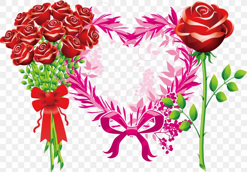 Wreath Rose Flower Clip Art, PNG, 1712x1198px, Wreath, Carnation, Cut Flowers, Designer, Flora Download Free