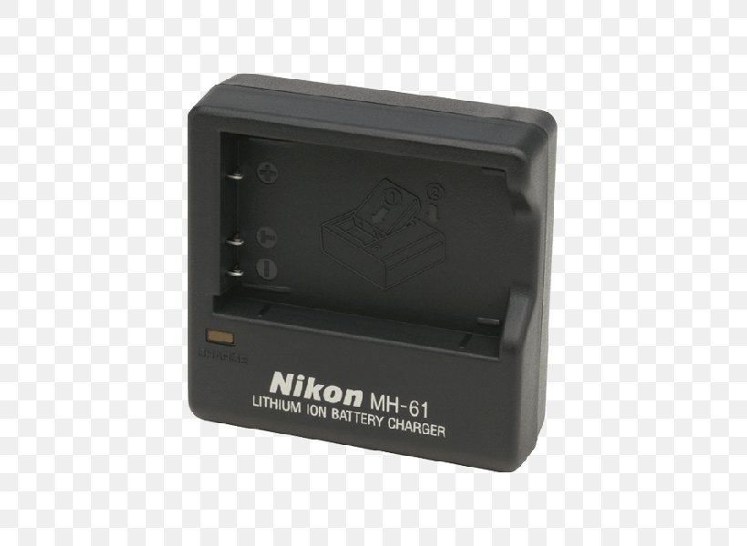 Battery Charger Nikon Coolpix P80 Nikon Coolpix P90 Nikon Coolpix 5900 Nikon Coolpix 3700, PNG, 600x600px, Battery Charger, Ac Power Plugs And Sockets, Camera, Computer Component, Digital Cameras Download Free