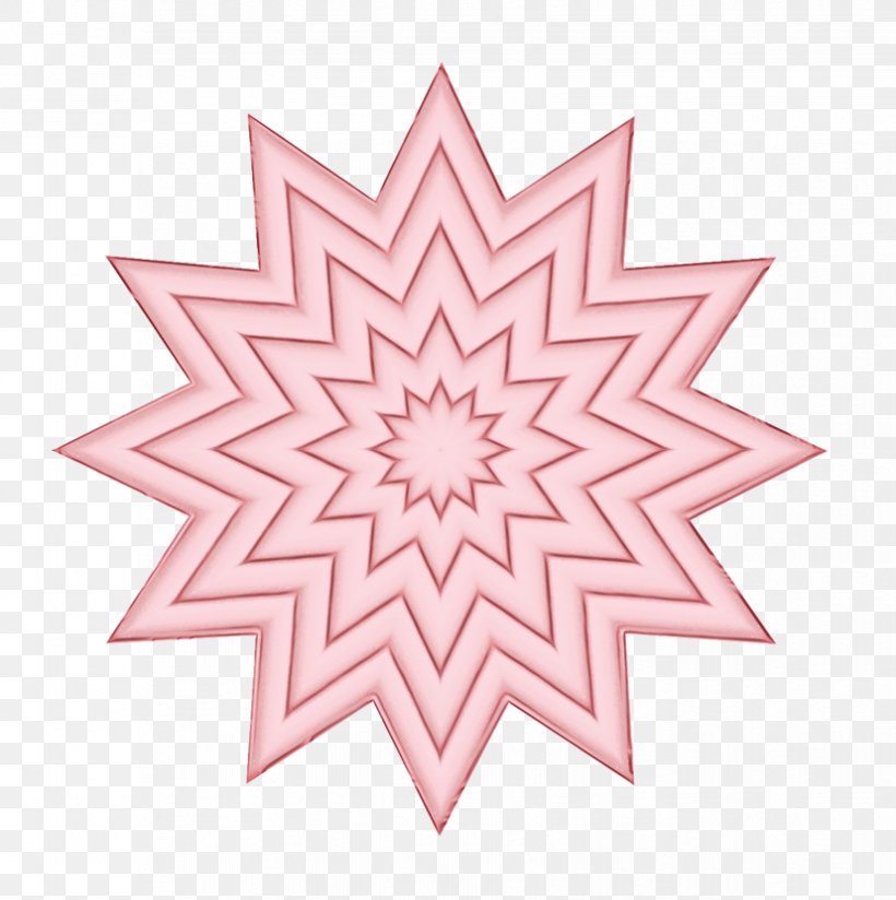 Pink Pattern Symmetry Line Visual Arts, PNG, 827x832px, Watercolor, Kaleidoscope, Paint, Pink, Symmetry Download Free