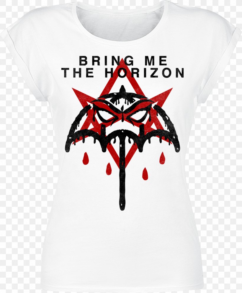 T-shirt Bring Me The Horizon Merchandising Clothing Metalcore, PNG, 991x1200px, Watercolor, Cartoon, Flower, Frame, Heart Download Free