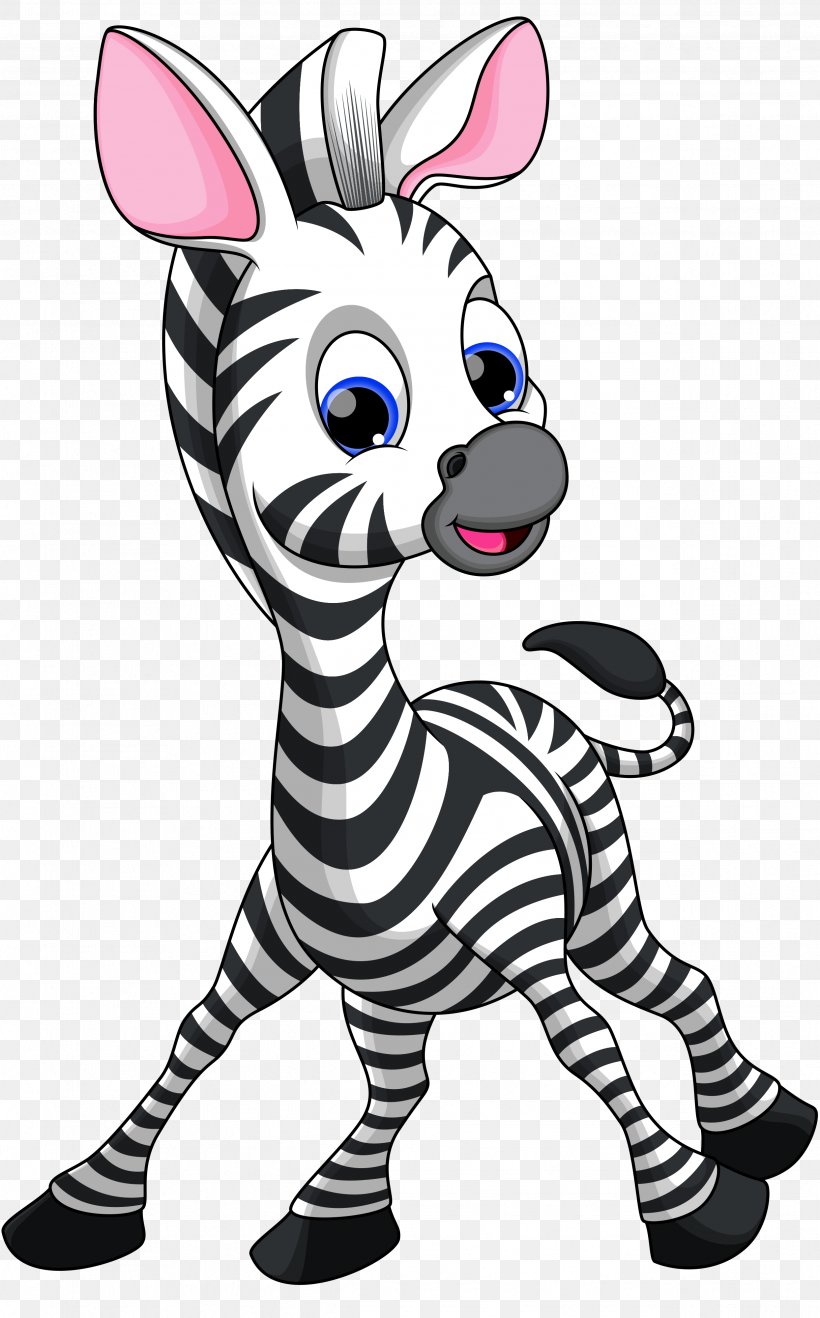 Cartoon Zebra, PNG, 2488x4000px, Cartoon, Animal Figure, Art, Black And White, Carnivoran Download Free