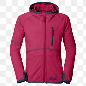 Jack Wolfskin - Hoodie Polar Fleece Jacket Clothing PNG
