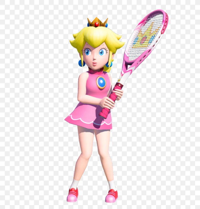 Mario Tennis Aces Mario Tennis: Ultra Smash Princess Peach Luigi, PNG, 1024x1070px, Mario Tennis Aces, Barbie, Bowser, Doll, Fictional Character Download Free