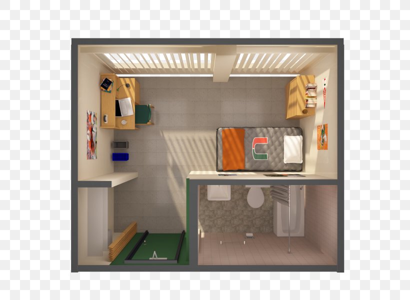 Dormitory Miami University University Of Miami College House, PNG, 675x600px, Dormitory, Apartment, Bookcase, College, Display Case Download Free