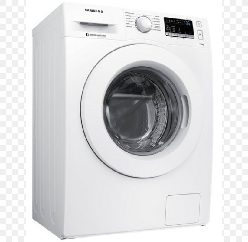 Samsung WW4000 Washing Machines Combo Washer Dryer Samsung Sams WaMa WW70J44A3MW / EG APlusPlusPlus Wh WW70J44A3MW/EG, PNG, 800x800px, Washing Machines, Clothes Dryer, Combo Washer Dryer, Home Appliance, Laundry Download Free
