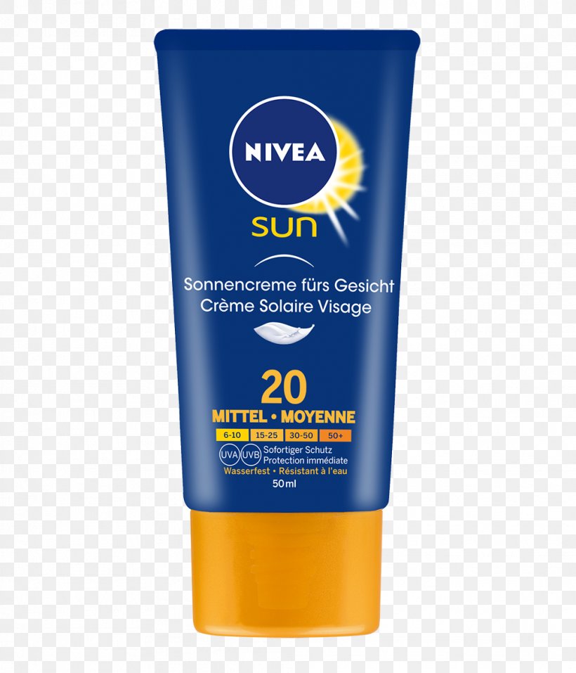 Sunscreen Lotion Cream Factor De Protección Solar Nivea, PNG, 1011x1180px, Sunscreen, Antiaging Cream, Cream, Face, Facial Download Free