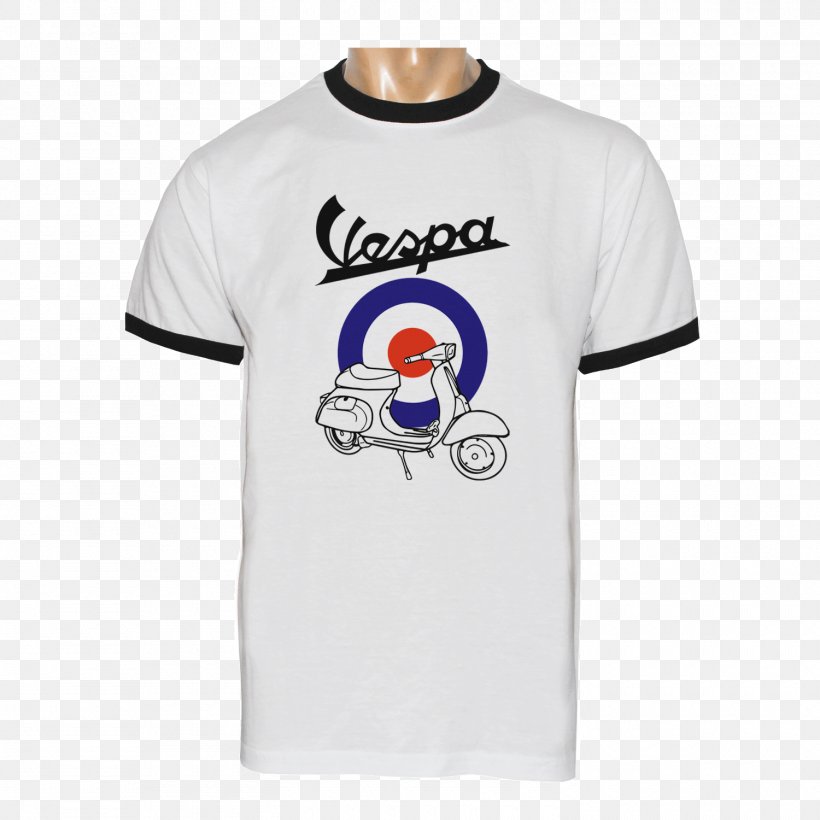 Ringer T-shirt Sleeve Vespa, PNG, 1500x1500px, Tshirt, Active Shirt, Ben Sherman, Bluza, Brand Download Free