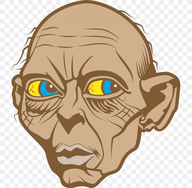 Gollum Character The Lord Of The Rings, PNG, 800x800px, Gollum, Actor, Art, Bone, Character Download Free
