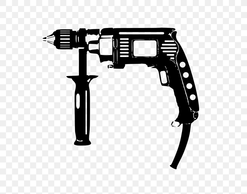 Power Tool Augers Clip Art, PNG, 800x645px, Power Tool, Augers, Black, Black And White, Cordless Download Free