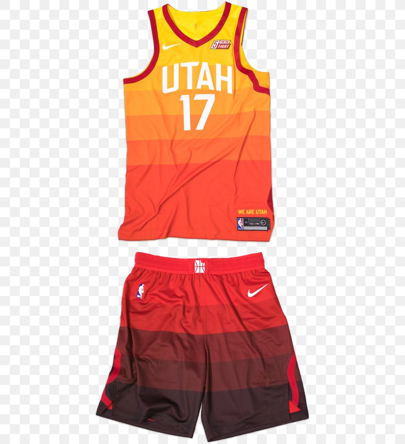 Utah Jazz NBA Uniform Jersey, PNG, 450x900px, Utah Jazz, Active Shirt, Active Shorts, Basketball, Basketball Uniform Download Free