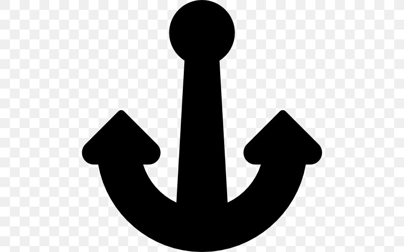 Icon Design Clip Art, PNG, 512x512px, Icon Design, Anchor, Black And White, Boat, Maritime Transport Download Free