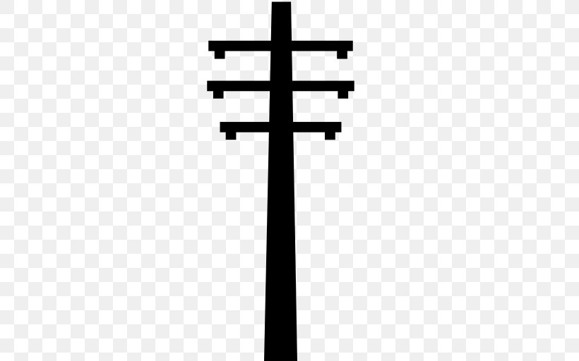 Electricity Symbol, PNG, 512x512px, Utility Pole, Cross, Electrical Telegraph, Electricity, Public Utility Download Free
