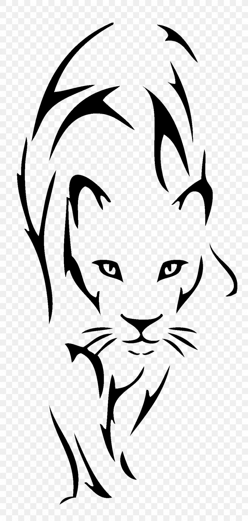 Lion Tattoo Felidae Drawing Tiger, PNG, 998x2093px, Lion, Art, Artwork, Big  Cat, Black Download Free