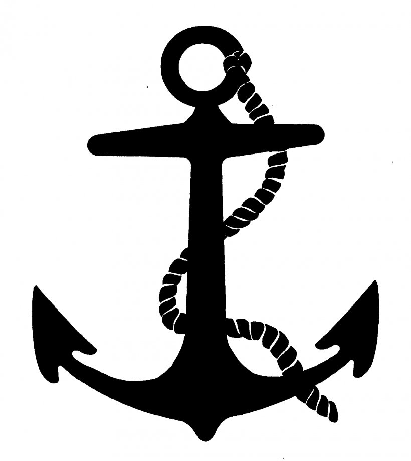 Anchor Drawing Paper Clip Art, PNG, 1880x2107px, Anchor, Art, Artwork, Black And White, Drawing Download Free