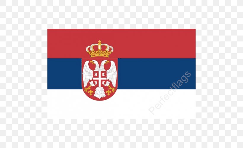 Kingdom Of Serbia Flag Of Serbia Serbia And Montenegro National Flag, PNG, 500x500px, Serbia, Brand, Emblem, Flag, Flag Of Nauru Download Free