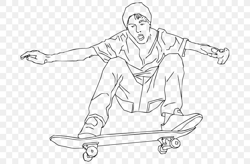 Ollie Skateboarding Clip Art, PNG, 701x539px, Ollie, Arm, Art, Artwork, Big Air Download Free