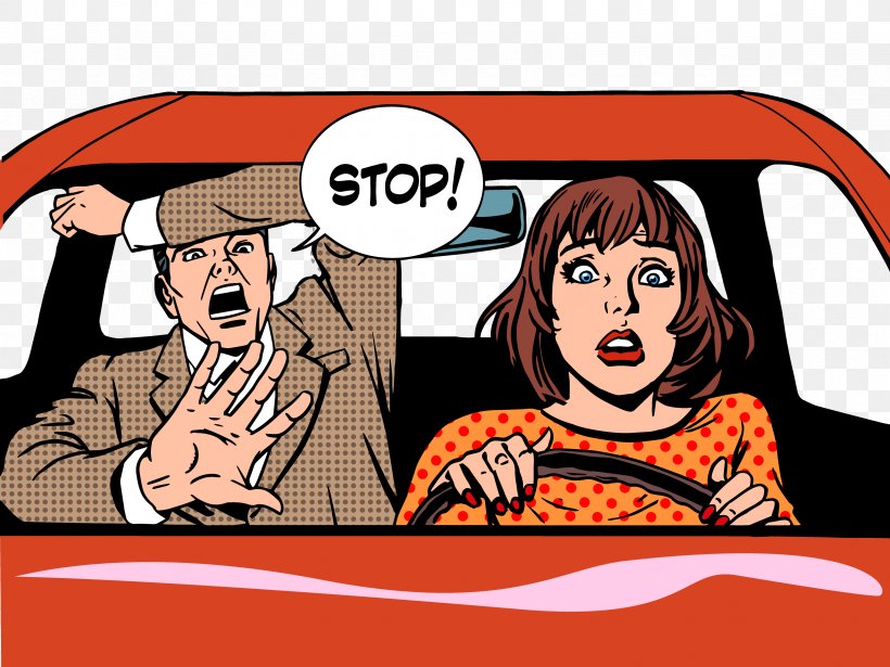 Driving Pop Art Royalty-free Illustration, PNG, 3333x2500px, Driving, Art, Brand, Cartoon, Comics Download Free