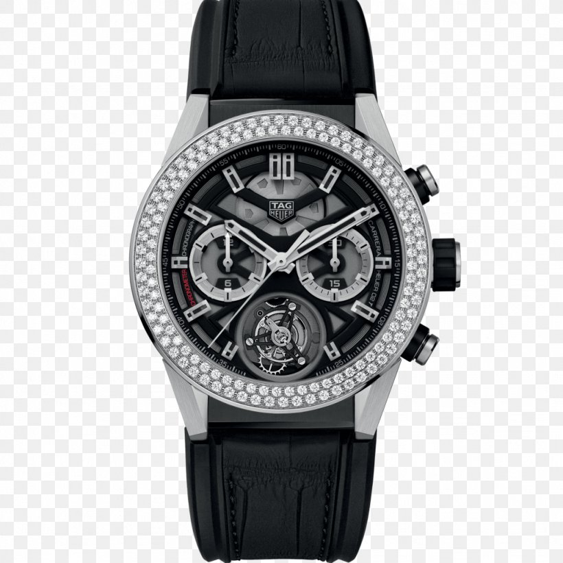 TAG Heuer Watch Chronograph COSC Tourbillon, PNG, 1024x1024px, Tag Heuer, Audemars Piguet, Automatic Watch, Brand, Chronograph Download Free