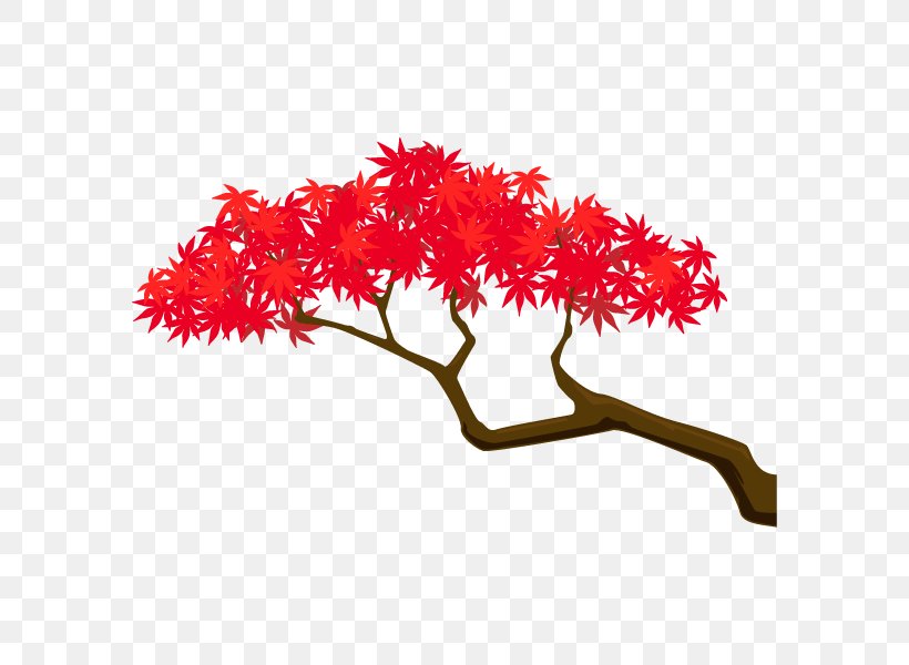 Branch Illustration Maple Plants Tree, PNG, 600x600px, Branch, Autumn Leaf Color, Drawing, Flower, Flowering Plant Download Free