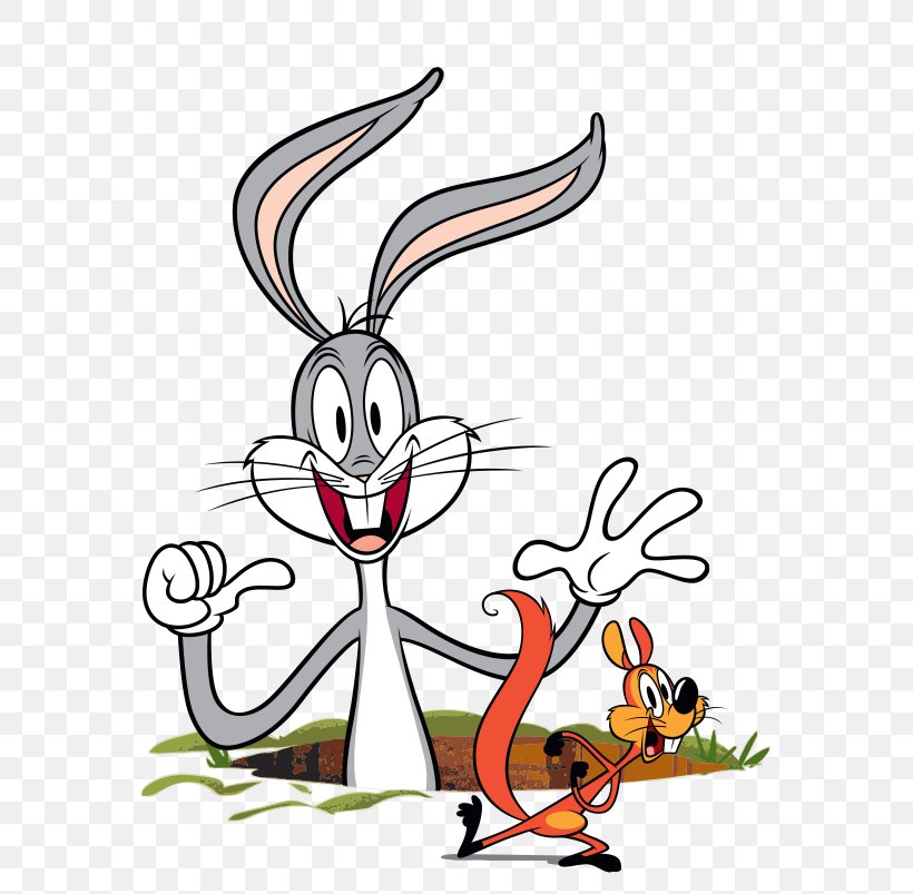 Bugs Bunny Daffy Duck Porky Pig Yosemite Sam Elmer Fudd, PNG, 565x803px, Bugs Bunny, Animal Figure, Animated Cartoon, Art, Artwork Download Free