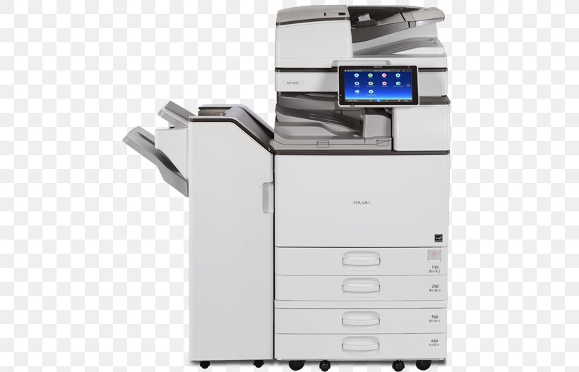 Multi-function Printer Paper Ricoh Savin, PNG, 504x528px, Multifunction Printer, Business, Copying, Fax, Image Scanner Download Free