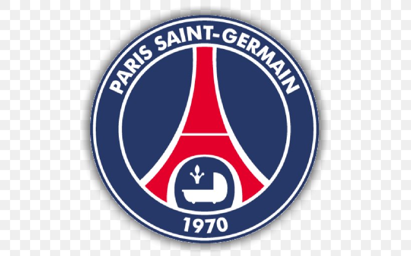 Paris Saint-Germain F.C. PARIS ST GERMAIN France Ligue 1 Olympique De Marseille Stade Malherbe Caen, PNG, 512x512px, Paris Saintgermain Fc, Area, Badge, Brand, Emblem Download Free