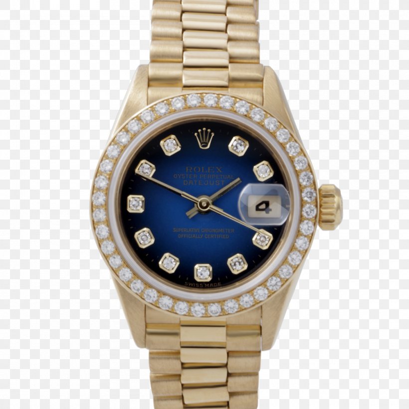Rolex Datejust Watch 0 Jewellery, PNG, 1000x1000px, Rolex Datejust, Bezel, Cobalt Blue, Colored Gold, Diamond Download Free