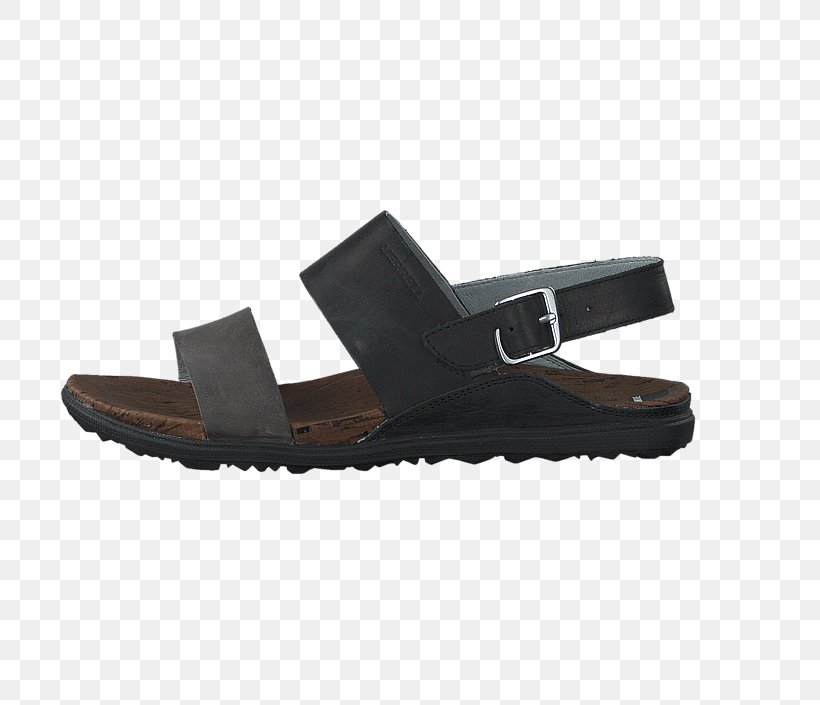 Sandal Shoe Merrell Slide Leather, PNG, 705x705px, Sandal, Brown, Cork, Footwear, Leather Download Free