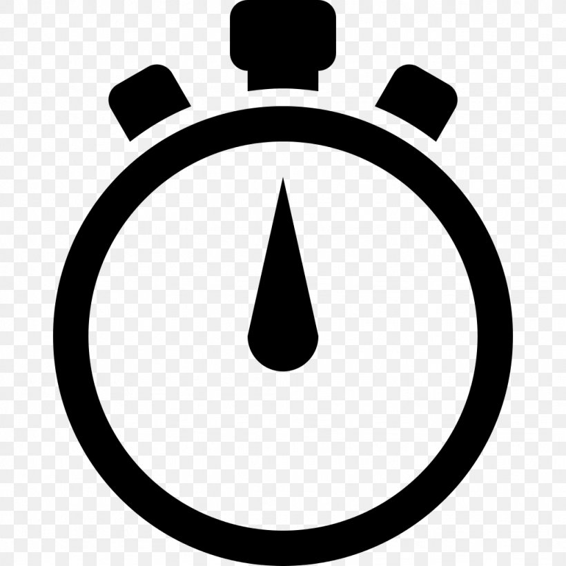 Stopwatch Timer Clip Art, PNG, 1024x1024px, Stopwatch, Area, Black And White, Chronometer Watch, Clock Download Free